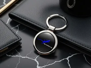 Audi Porte-clés Gravés Logo Métal Premium